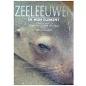 Couverture du produit · ZEELEEUWEN IN HUN ELEMENT