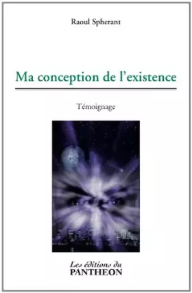 Couverture du produit · Ma conception de l'existence