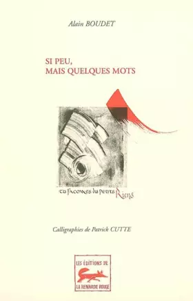 Couverture du produit · Si peu, mais quelques mots