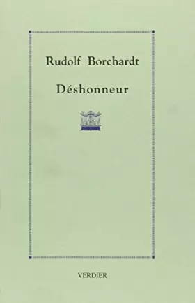 Couverture du produit · Déshonneur : Une tragédie