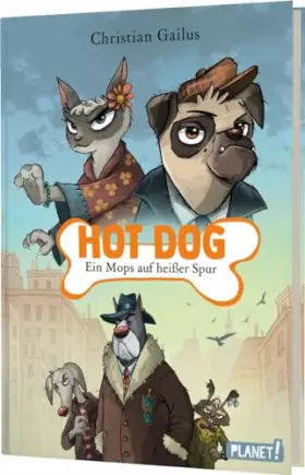 Couverture du produit · Hot Dog: Ein Mops auf heißer Spur | Lustiges Kinderbuch – LeseChecker*in