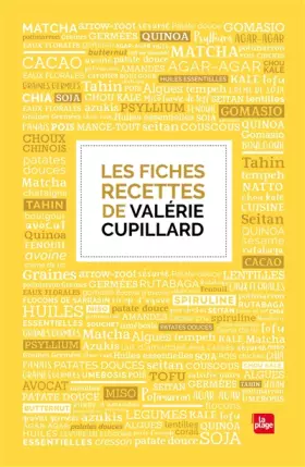 Couverture du produit · Les fiches recettes de V.Cupillard