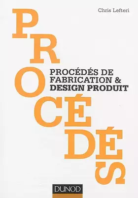 Couverture du produit · Procédés de fabrication & design produit