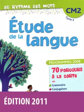 Couverture du produit · Au rythme des mots CM2 &x2022 Manuel de l'élève