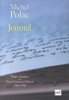 Couverture du produit · Michel Polac Journal, Pages choisies