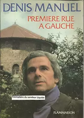 Couverture du produit · Première rue à gauche