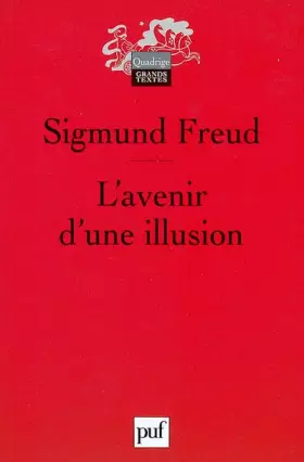 Couverture du produit · L'avenir d'une illusion