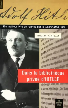 Couverture du produit · Dans la bibliothèque privée d'Hitler
