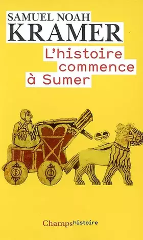 Couverture du produit · L'histoire commence à sumer (nc)