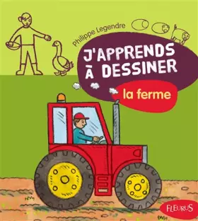 Couverture du produit · J'APPRENDS A DESSINER LA FERME