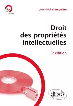Couverture du produit · Droit des propriétés intellectuelles