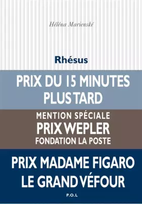 Couverture du produit · Rhésus