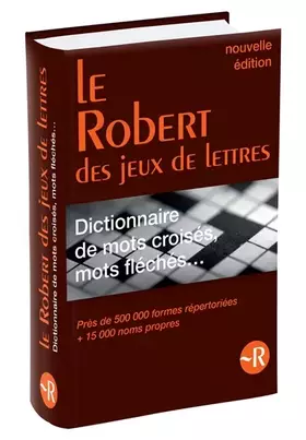Couverture du produit · Le Robert des mots croisés - Dictionnaire des jeux de lettres