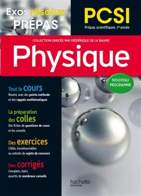 Couverture du produit · Exos Résolus - Prépas Physique PCSI