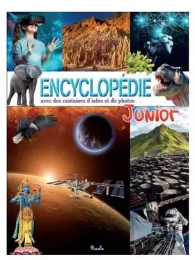 Couverture du produit · Encyclopédie junior: avec des centaines d'infos et de photos