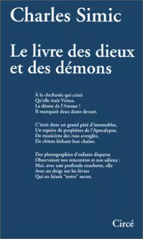 Couverture du produit · Le Livre des dieux et des démons