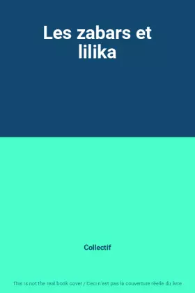 Couverture du produit · Les zabars et lilika