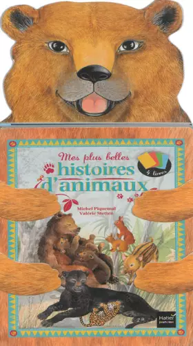 Couverture du produit · Mes plus belles histoires d'animaux : 4 livres : Mamie ourse et les deux oursons  Les Lapins et la forêt en flammes  Petit sang