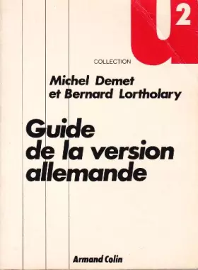 Couverture du produit · Guide de la version allemande