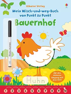 Couverture du produit · Mein Wisch-und-weg-Buch von Punkt zu Punkt: Bauernhof