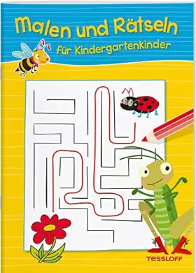 Couverture du produit · Malen und Rätseln für Kindergartenkinder (Gelb): Suchen, Zählen, Zuordnen, Verbinden ab 3 Jahren (Rätsel, Spaß, Spiele)