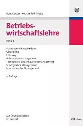 Couverture du produit · Betriebswirtschaftslehre: Bd 2 Planung und Entscheidung, Controlling, Führung, Informationsmanagement