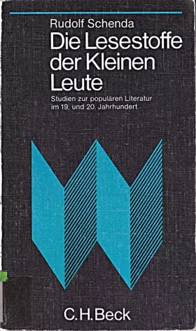 Couverture du produit · Die Lesestoffe der kleinen Leute