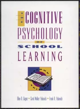 Couverture du produit · Cognitive Psychology of School Learning, The (2nd Edition)