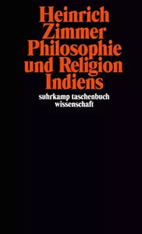 Couverture du produit · Philosophie und Religion Indiens