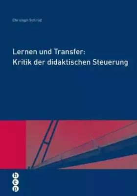 Couverture du produit · Lernen und Transfer