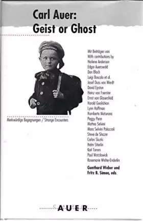 Couverture du produit · Carl Auer: Geist or Ghost: Merkwürdige Begegnungen