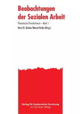 Couverture du produit · Beobachtungen der Sozialen Arbeit (Theoretische Provokationen)