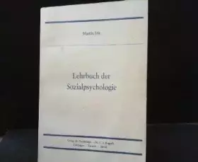 Couverture du produit · Lehrbuch der Sozialpsychologie