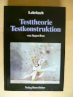 Couverture du produit · Lehrbuch Testtheorie und Testkonstruktion