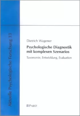 Couverture du produit · Psychologische Diagnostik mit komplexen Szenarios