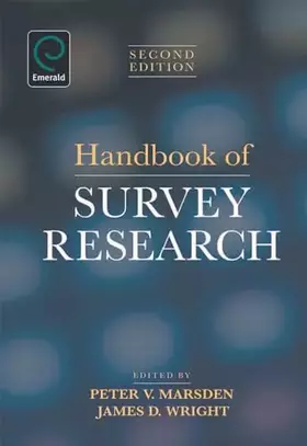 Couverture du produit · Handbook Of Survey Research