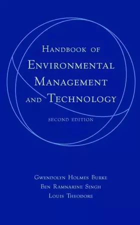 Couverture du produit · Handbook of Environmental Management and Technology, 2nd Edition