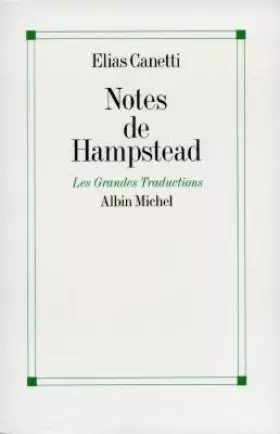 Couverture du produit · Notes de Hampstead : 1954-1971