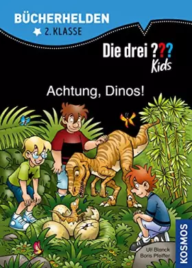 Couverture du produit · Die drei ??? Kids, Bücherhelden, Achtung, Dinos! (drei Fragezeichen)