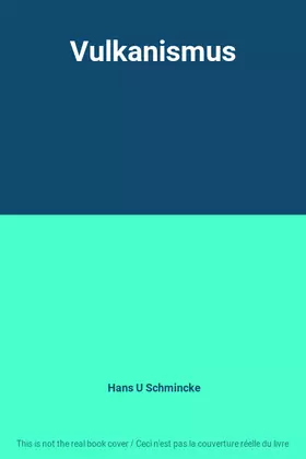 Couverture du produit · Vulkanismus
