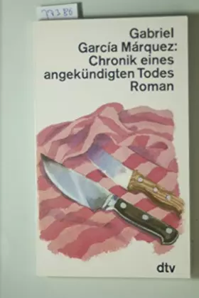 Couverture du produit · Chronik Eines Angekundigten Todes (German text version)