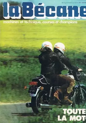 Couverture du produit · La Bécane N° 2
