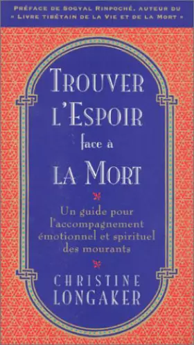 Couverture du produit · Trouver l'espoir face à la mort