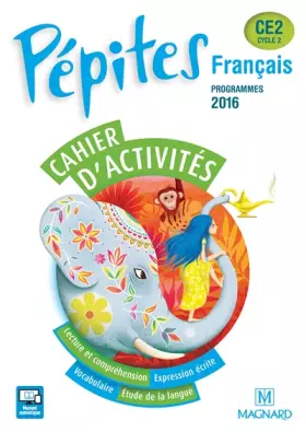 Couverture du produit · Pépites Français CE2 (2017) - Cahier d'activités