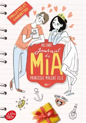 Couverture du produit · Journal de Mia, princesse malgré elle - Tome 4: Paillettes et courbettes