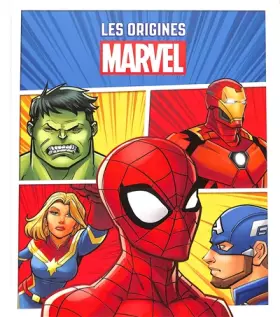 Couverture du produit · MARVEL - Les Origines des Super Héros - Spider-Man, Hulk, Iron-Man, Captain Marvel, Captain America