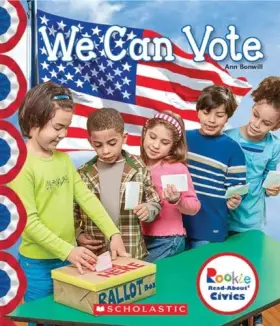 Couverture du produit · We Can Vote (Rookie Read-About Civics)