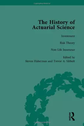 Couverture du produit · The History of Actuarial Science Vol VII