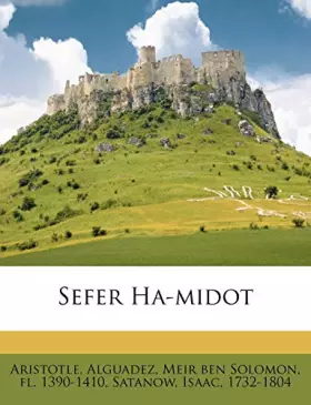 Couverture du produit · Sefer Ha-midot (Hebrew Edition)