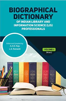 Couverture du produit · Biographical Dictionary of Indian Library and Information Science Professionals (1)
